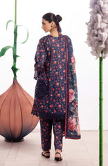 Dahlia Lawn Collection'24 By Iznik Unstitched 3 -IZKDL24L7- Piece Summer Collection