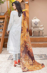 3 Piece Embroidered Lawn Suit