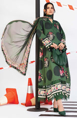 MBASIC Winter'25 BY Maria B Woven Print Suits Unstitched 3 Piece - MBS25W7A -  Winter Collection