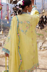 Meili By Zaha Unstitched Lawn Embroidered 3 Piece Suits -ZHMILXL-1A- Ruimei- Summer Collection