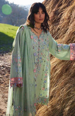 Meili By Zaha Unstitched Lawn Embroidered 3 Piece Suits -ZHMILXL-1B- Ruimei- Summer Collection