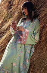 Meili By Zaha Unstitched Lawn Embroidered 3 Piece Suits -ZHMILXL-1B- Ruimei- Summer Collection