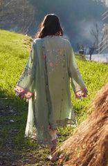 Meili By Zaha Unstitched Lawn Embroidered 3 Piece Suits -ZHMILXL-1B- Ruimei- Summer Collection