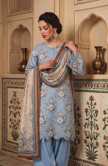 Salina Digital Printed Vol-3 by Regalia Textile Unstitched Linen Printed 3 Piece Suit- RGLSLNV3-01- Winter Collection