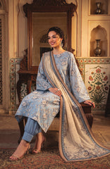 Salina Digital Printed Vol-3 by Regalia Textile Unstitched Linen Printed 3 Piece Suit- RGLSLNV3-01- Winter Collection