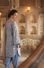 Salina Digital Printed Vol-3 by Regalia Textile Unstitched Linen Printed 3 Piece Suit- RGLSLNV3-01- Winter Collection