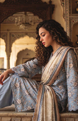 Salina Digital Printed Vol-3 by Regalia Textile Unstitched Linen Printed 3 Piece Suit- RGLSLNV3-01- Winter Collection
