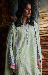 Meili By Zaha Unstitched Lawn Embroidered 3 Piece Suits -ZHMILXL-2A- Ruya- Summer Collection