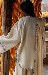 Meili By Zaha Unstitched Lawn Embroidered 3 Piece Suits -ZHMILXL-2B- Ruya- Summer Collection