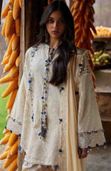 Meili By Zaha Unstitched Lawn Embroidered 3 Piece Suits -ZHMILXL-2B- Ruya- Summer Collection