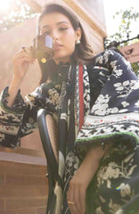 M Basic Elaheh Vol-II By Maria B Unstitched Lawn  Printed  3 Piece Suit - MBSCELPL02 - Summer Collection