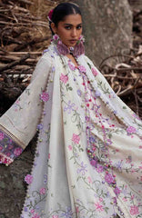 Meili By Zaha Unstitched Lawn Embroidered 3 Piece Suits -ZHMILXL-3A- Hua Yun- Summer Collection