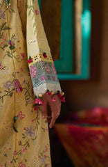 Meili By Zaha Unstitched Lawn Embroidered 3 Piece Suits -ZHMILXL-3B- Hua Yun- Summer Collection