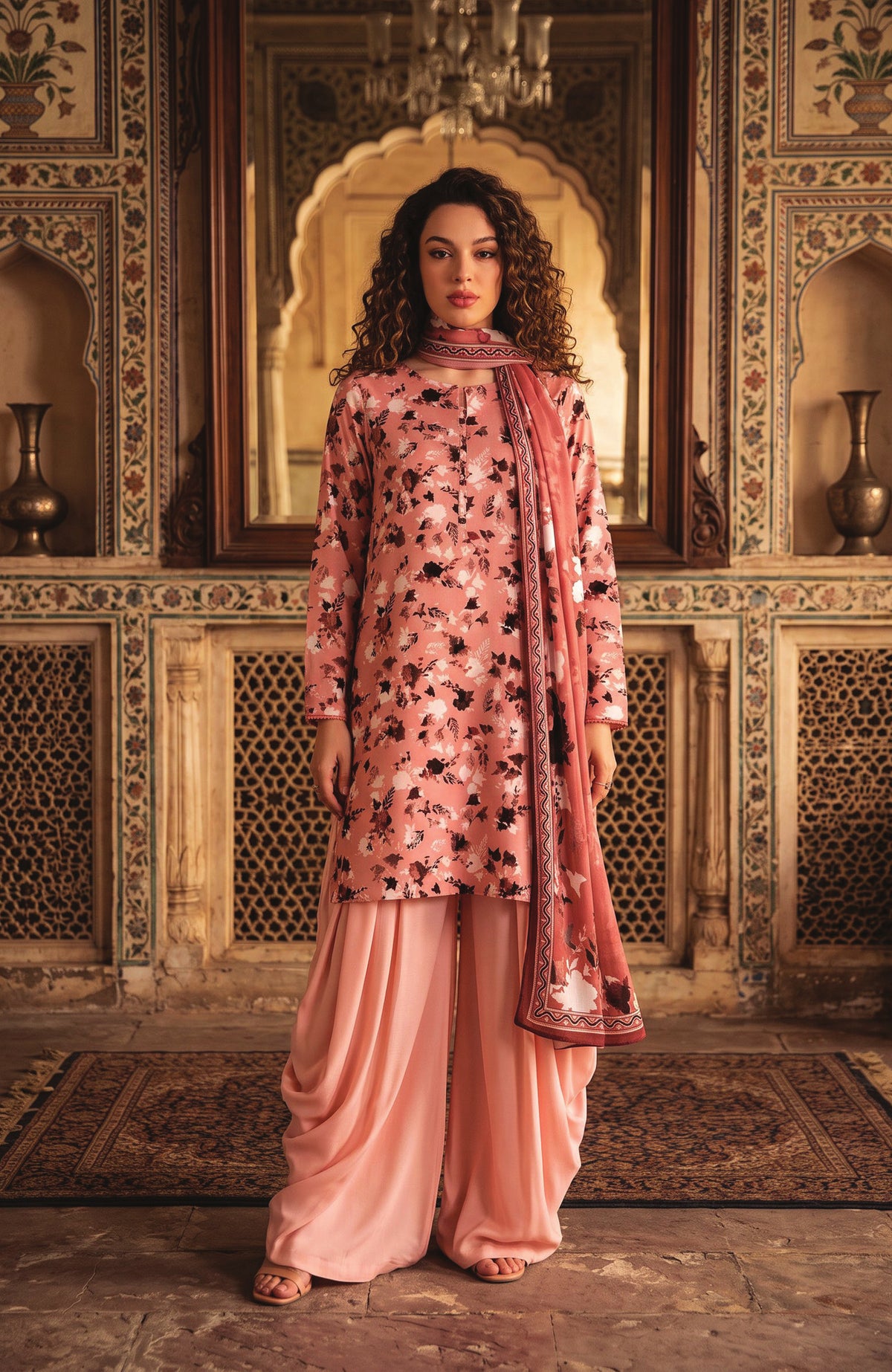 Salina Digital Printed Vol-3 by Regalia Textile Unstitched Linen Printed 3 Piece Suit- RGLSLNV3-03- Winter Collection