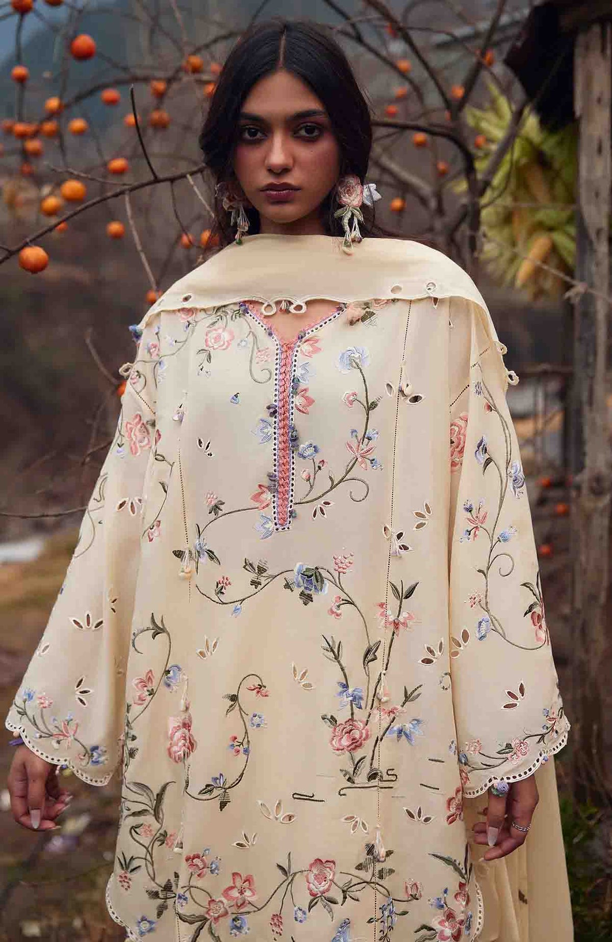 Meili By Zaha Unstitched Lawn Embroidered 3 Piece Suits -ZHMILXL-4B- Jiayin- Summer Collection