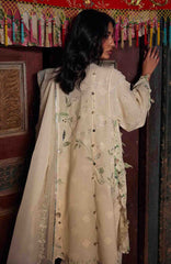 Meili By Zaha Unstitched Lawn Embroidered 3 Piece Suits -ZHMILXL-5A- Mei- Summer Collection