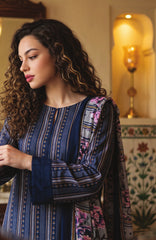 Salina Digital Printed Vol-3 by Regalia Textile Unstitched Linen Printed 3 Piece Suit- RGLSLNV3-05- Winter Collection