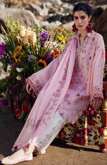 Meili By Zaha Unstitched Lawn Embroidered 3 Piece Suits -ZHMILXL-6B- Bi Yun- Summer Collection