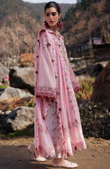 Meili By Zaha Unstitched Lawn Embroidered 3 Piece Suits -ZHMILXL-6B- Bi Yun- Summer Collection