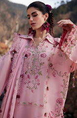 Meili By Zaha Unstitched Lawn Embroidered 3 Piece Suits -ZHMILXL-6B- Bi Yun- Summer Collection