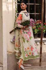 Wild Flower By Zaha Unstitched Lawn Embroidered 3 Piece Suits -ZHWLFLW-06- DAHLIA  - Summer Collection