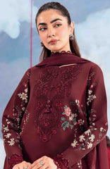 Mbasic by Maria B Unstitched Lawn Embroidered 3 Piece Suit Vol-2 - MBSCLV2-7A -  Summer Collection