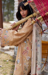 Meili By Zaha Unstitched Lawn Embroidered 3 Piece Suits -ZHMILXL-7A- Mi Se- Summer Collection