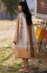 Meili By Zaha Unstitched Lawn Embroidered 3 Piece Suits -ZHMILXL-7A- Mi Se- Summer Collection