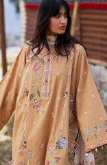 Meili By Zaha Unstitched Lawn Embroidered 3 Piece Suits -ZHMILXL-7A- Mi Se- Summer Collection