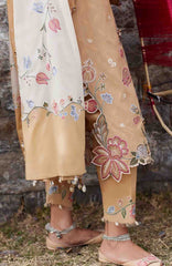 Meili By Zaha Unstitched Lawn Embroidered 3 Piece Suits -ZHMILXL-7A- Mi Se- Summer Collection