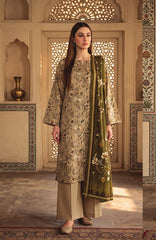 Salina Digital Printed Vol-3 by Regalia Textile Unstitched Linen Printed 3 Piece Suit- RGLSLNV3-07- Winter Collection