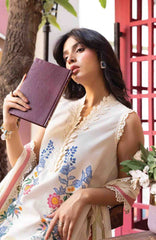 M Basic Elaheh Vol-II By Maria B Unstitched Lawn  Printed  3 Piece Suit - MBSCELPL07 - Summer Collection