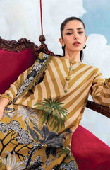 Mbasic by Maria B Unstitched Lawn Embroidered 3 Piece Suit Vol-2 - MBSCLV2-8A -  Summer Collection