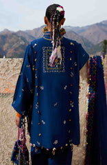 Meili By Zaha Unstitched Lawn Embroidered 3 Piece Suits -ZHMILXL-8A- Cai Feng- Summer Collection