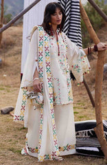 Meili By Zaha Unstitched Lawn Embroidered 3 Piece Suits -ZHMILXL-8B- Cai Feng- Summer Collection