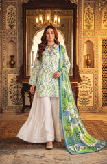 Salina Digital Printed Vol-3 by Regalia Textile Unstitched Linen Printed 3 Piece Suit- RGLSLNV3-08- Winter Collection