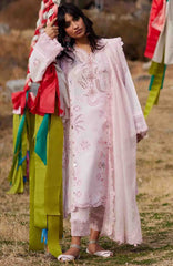 Meili By Zaha Unstitched Lawn Embroidered 3 Piece Suits -ZHMILXL-9B- Fen Yun- Summer Collection