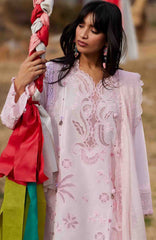 Meili By Zaha Unstitched Lawn Embroidered 3 Piece Suits -ZHMILXL-9B- Fen Yun- Summer Collection