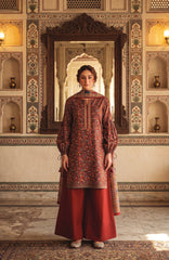 Salina Digital Printed Vol-3 by Regalia Textile Unstitched Linen Printed 3 Piece Suit- RGLSLNV3-09- Winter Collection