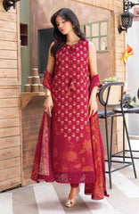M Basic Elaheh Vol-II By Maria B Unstitched Lawn  Printed  3 Piece Suit - MBSCELPL09 - Summer Collection