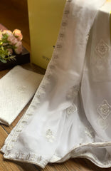 Meerub Loomera  By AB Textiles Unstitched Self Jacar 3 Piece - ABMRBLM-01- Summer Collection
