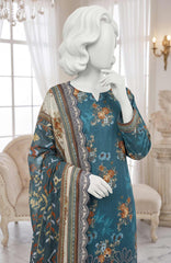 LUCHI  By Justuju Unstitched Embroidered Cambric 3 Piece Suit - JTJLCHI-01- Winter Collection