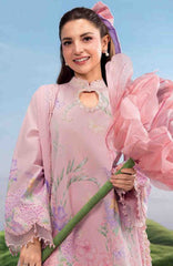 Mbasic by Maria B Unstitched Lawn Embroidered 3 Piece Suit Vol-2 - MBSCLV2-10B-  Summer Collection