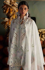 Meili By Zaha Unstitched Lawn Embroidered 3 Piece Suits -ZHMILXL-10A- Shuimei- Summer Collection