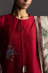 Coco Lawn By Zara Shahjahan Embroidered Lawn Suits Unstitched 3 Piece - CCLZSL10A - Sune - Summer Collection