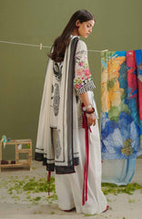 Coco  Prints Drop-One By Zara Shahjahan Unstitched Lawn Printed 3 Piece Suit - CCZSLP-10A- Raya   - Summer Collection