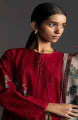 Coco Lawn By Zara Shahjahan Embroidered Lawn Suits Unstitched 3 Piece - CCLZSL10A - Sune - Summer Collection