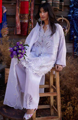 Meili By Zaha Unstitched Lawn Embroidered 3 Piece Suits -ZHMILXL-10B- Shuimei- Summer Collection