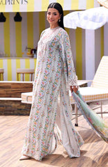 M Prints Eid II- By Maria B Unstitched Lawn Prints 3 Piece Suit  - MBMPEIDII-10B- Summer Collection