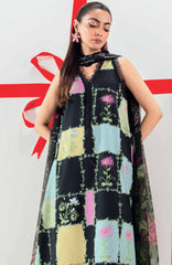 Mbasic by Maria B Unstitched Lawn Embroidered 3 Piece Suit - MBSCL-10B -  Summer Collection